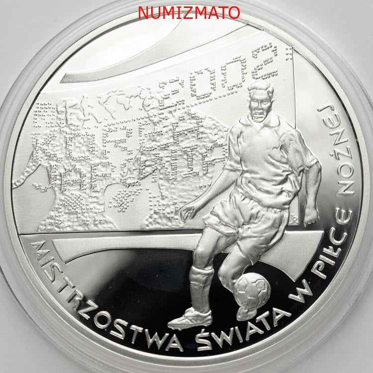 10 zł 2002 r. - Korea - Japonia - Mistrzostwa Świata w Piłce Nożnej 2002