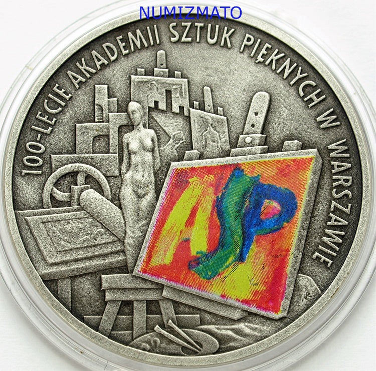 10 zł 2004 r. - ASP - 100-lecie Akademii Sztuk Pięknych w Warszawie