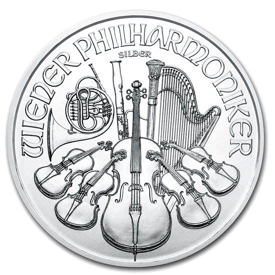 ! 1,5 euro Filharmonicy 1 oz 9999 uncja srebra Philharmoniker