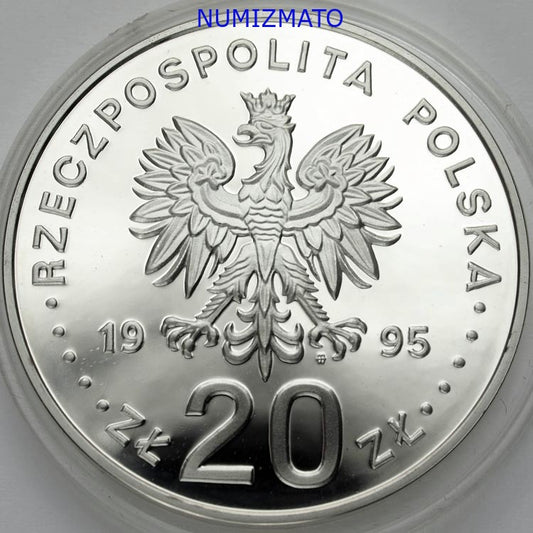 20 zł 1995 r. - Atlanta 1996 - Igrzyska XXVI Olimpiady