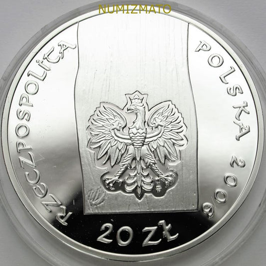 20 zł 2006 r. - Kościół w Haczowie - Zabytki Kultury Materialnej w Polsce