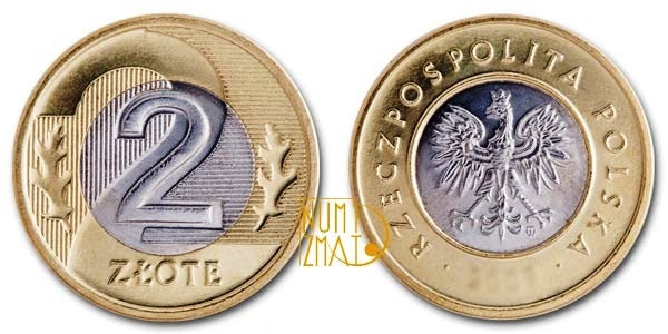 2 zł 2005 r. dwa złote