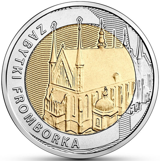 5 zł 2019 r. - Frombork, Zabytki Fromborka - Odkryj Polskę (8)