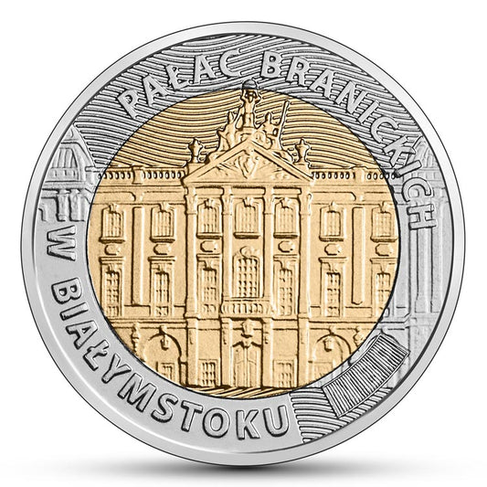 5 zł 2020 r. - Pałac Branickich w Białymstoku - Odkryj Polskę (11)