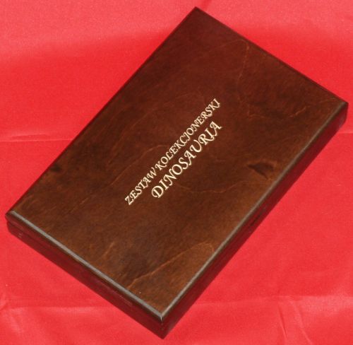 Dinosauria, Dinozaury - Kaseta Numizmato De Luxe