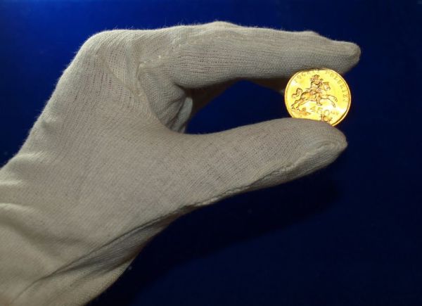 Rękawiczki numizmatyczne, bawełniane - Leuchtturm