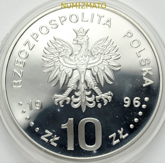 10 zł 1996 r. - 40. rocznica wydarzeń poznańskich 1956 r.