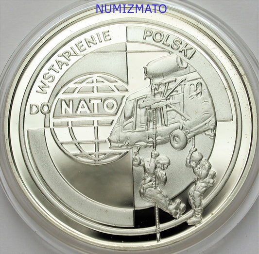 10 zł 1999 r. - Wstąpienie Polski do NATO