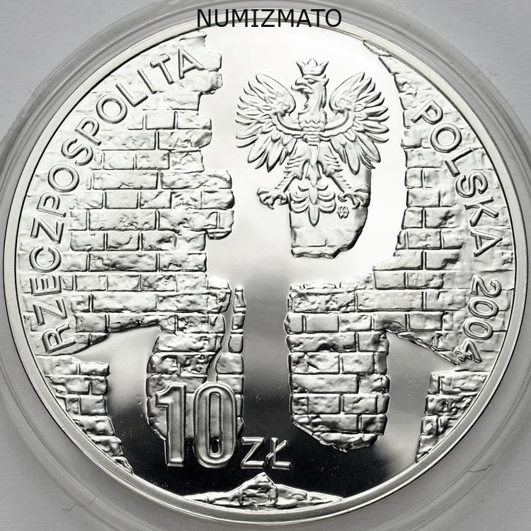 10 zł 2004 r. - Powstanie Warszawskie - 60. rocznica powstania warszawskiego