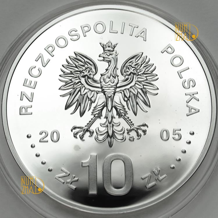 10 zł 2005 r. - POPIERSIE - Stanisław August Poniatowski - Poczet królów i książąt polskich