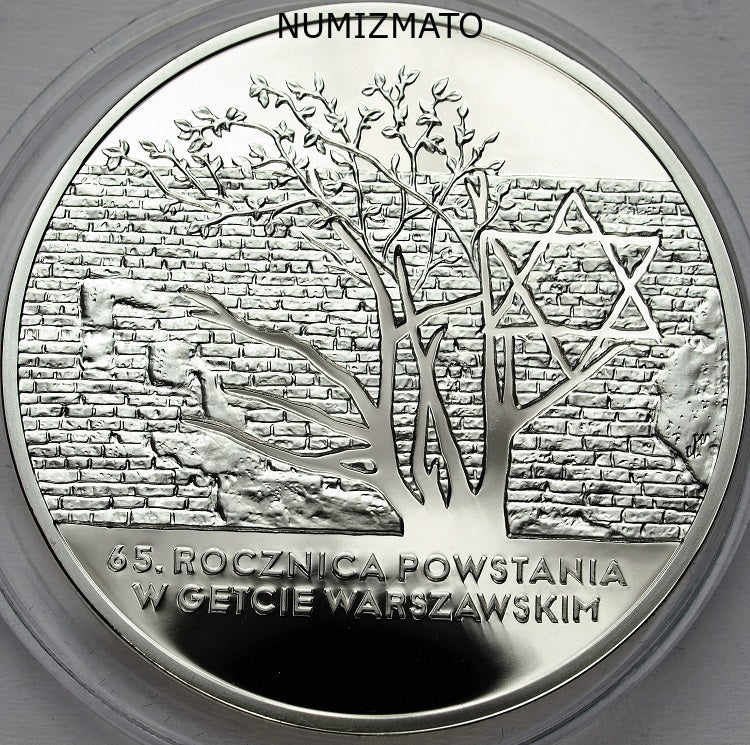 20 zł 2008 r. - 65 Rocznica Powstania W Getcie Warszawskim