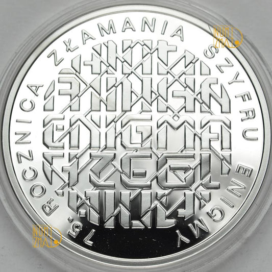 10 zł 2007 r. - 75. rocznica złamania szyfru Enigmy - ENIGMA
