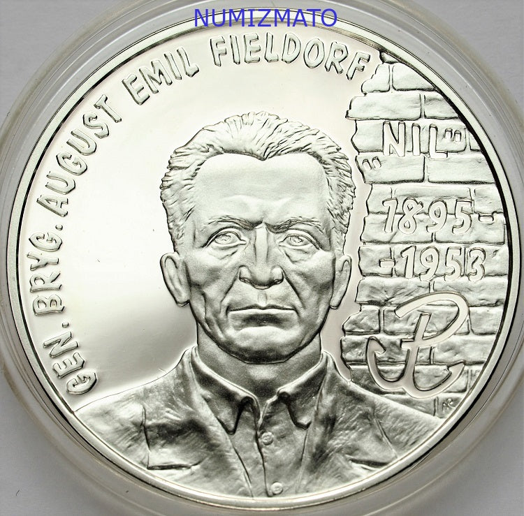 10 zł 1998 r. - Gen. bryg. A. E. Fieldorf 1895-1953