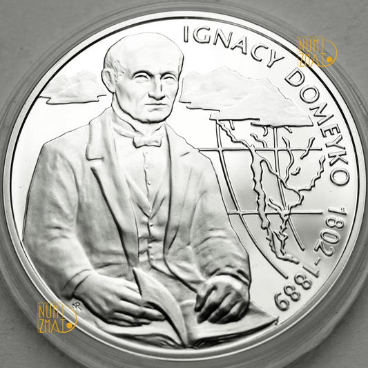 10 zł 2007 r. - Ignacy Domeyko - Polscy Podróżnicy i Badacze