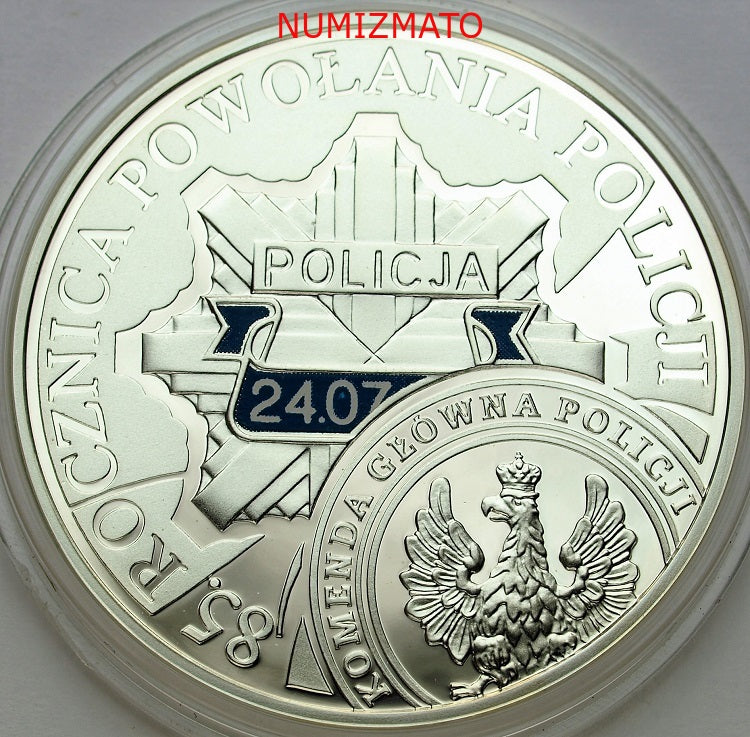 10 zł 2004 r. - POLICJA - 85. rocznica powołania Policji