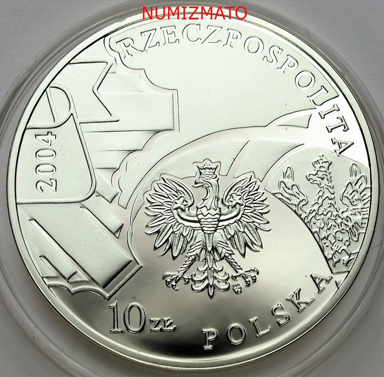 10 zł 2004 r. - POLICJA - 85. rocznica powołania Policji