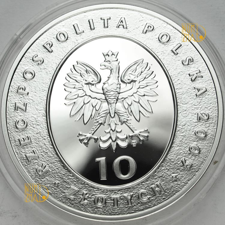 10 zł 2005 r. - Mikołaj Rej - 500. rocznica urodzin Mikołaja Reja