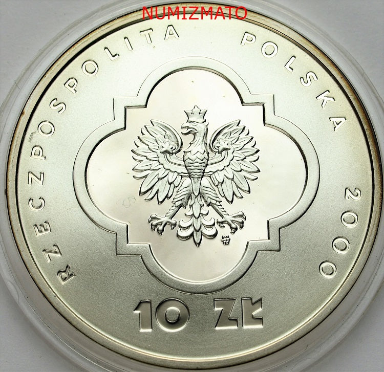 10 zł 2000 r. - Wielki Jubileusz Roku 2000