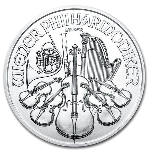 ! 1,5 euro Filharmonicy 1 oz 9999 uncja srebra Philharmoniker