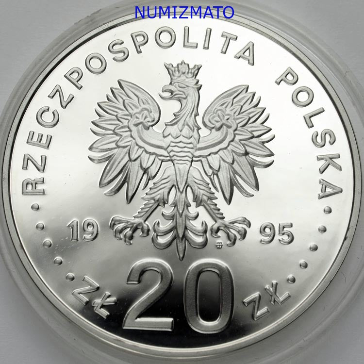 20 zł 1995 r. - Atlanta 1996 - Igrzyska XXVI Olimpiady