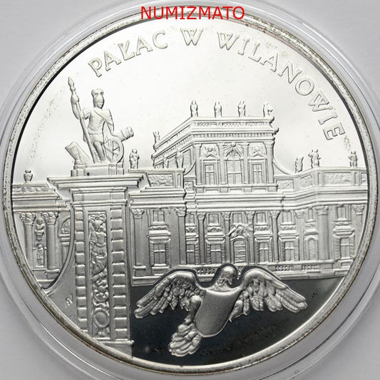 20 zł 2000 r. - Pałac w Wilanowie - Zamki i Pałace w Polsce