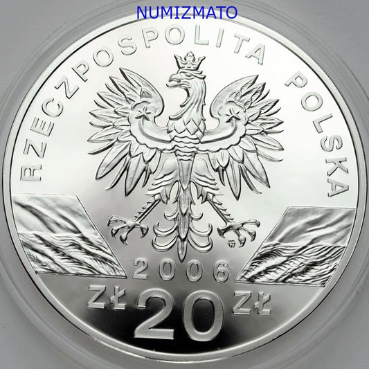 20 zł 2006 r. - Świstak - (łac. Marmota marmota) - Zwierzęta świata
