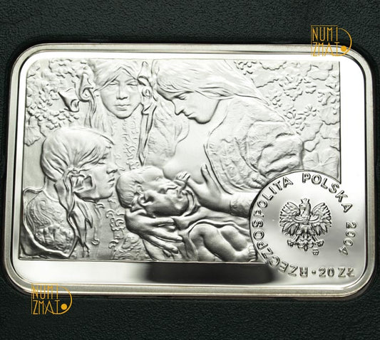 20 zł 2004 r. - Stanisław Wyspiański - Polscy Malarze XIX / XX Wieku