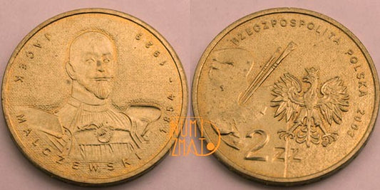 2 zł 2003 r. - Jacek Malczewski - Polscy Malarze XIX/XX Wieku, dwa złote NG
