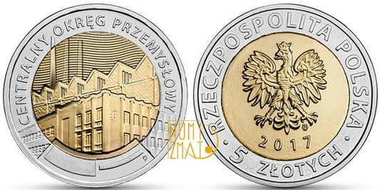 5 zł 2017 r. - Centralny Okręg Przemysłowy (COP) - Odkryj Polskę (8)