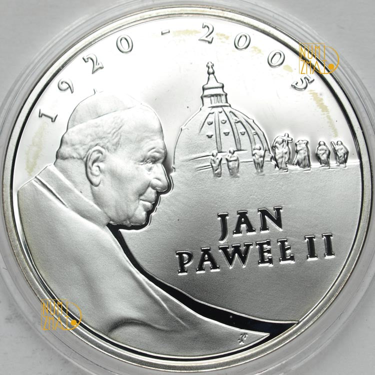 10 zł 2005 r. - Papież Jan Paweł II 1920-2005