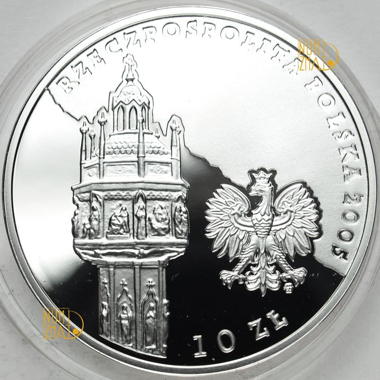 10 zł 2005 r. - Papież Jan Paweł II 1920-2005