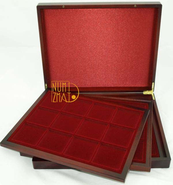 Potrójna kaseta na monety klipa - Leuchtturm