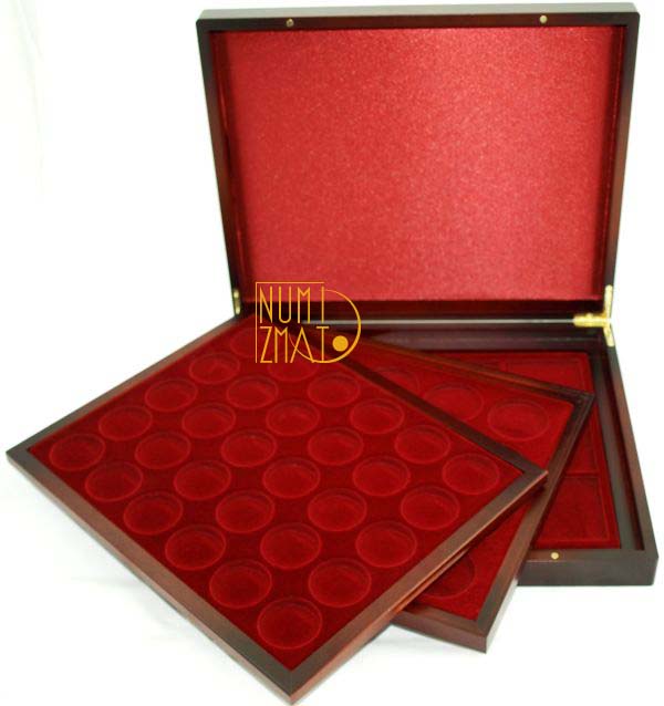 Potrójna kaseta na monety MIX - 10 zł, 20 zł, klipa - Leuchtturm